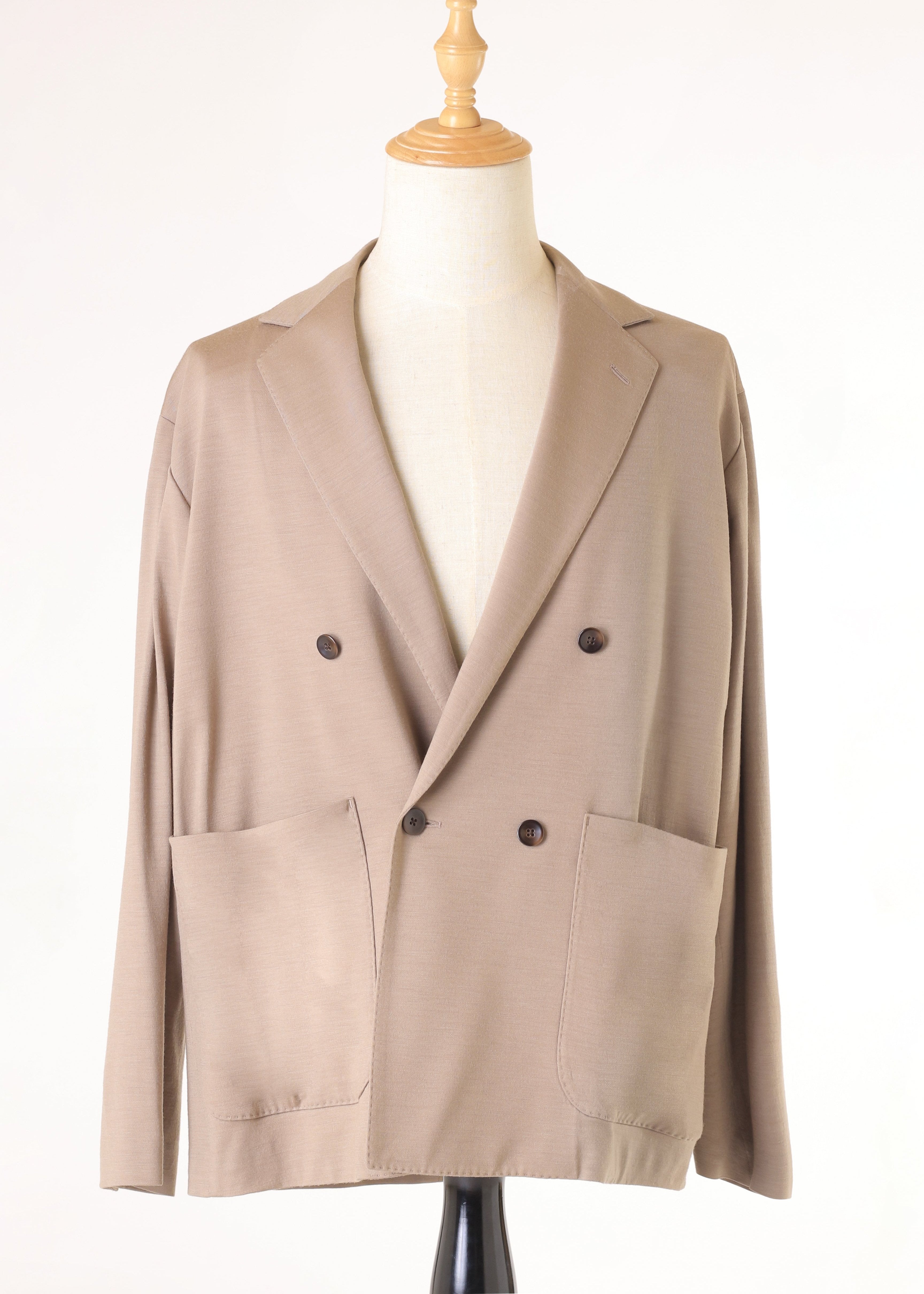 WEB限定/OUTLET】【SL】【年間】4釦1掛けダブルジャケット